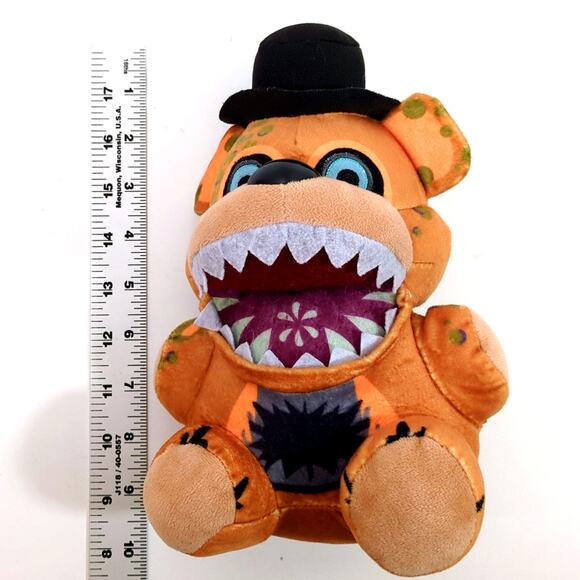 FNAF Freddy Fazbear 8" Funko Plush The Twisted Ones 2018 Five Nights at Freddy's - Picture 6 of 6